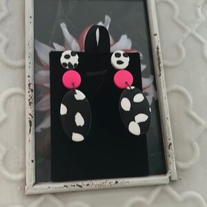 Philip Condrey ceramic earrings